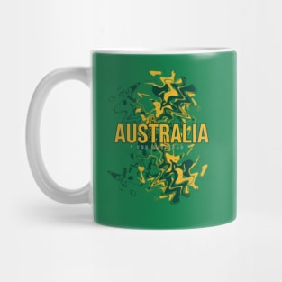 Australia Soccer Shirt Mug